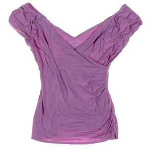 🎄4x$50 WHBM V Neck V Back Top. Off the shoulder 👚